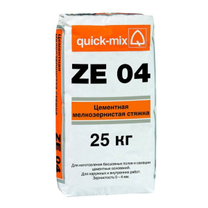ZE 04 Цементная мелкозернистая стяжка