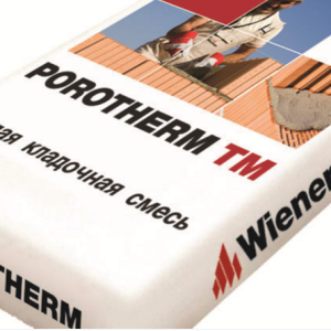 Тёплая кладочная смесь Porotherm TM